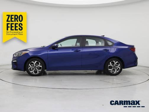 Blue 2021 Kia Forte LXS