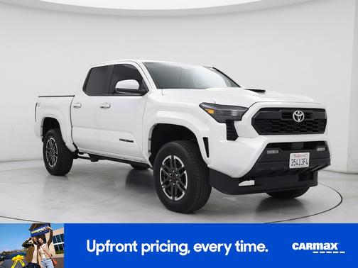 White 2025 Toyota Tacoma TRD Sport