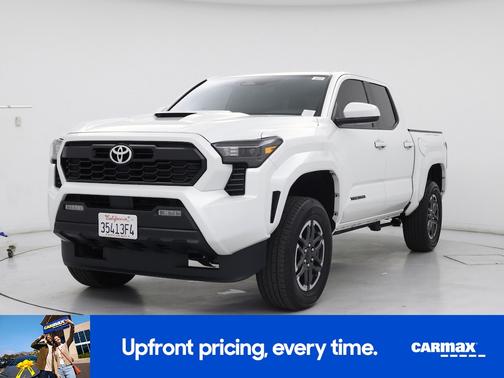White 2025 Toyota Tacoma TRD Sport