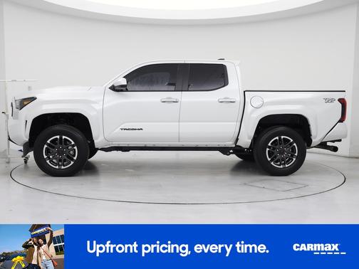 White 2025 Toyota Tacoma TRD Sport