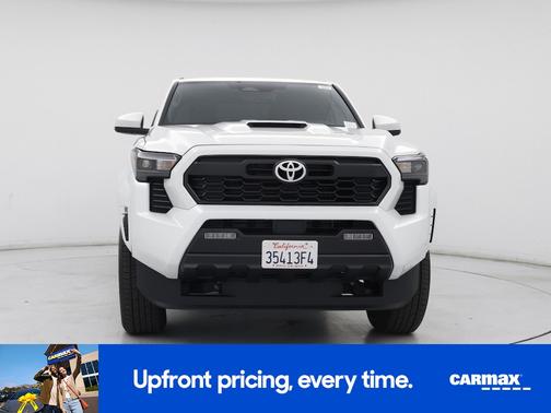 White 2025 Toyota Tacoma TRD Sport