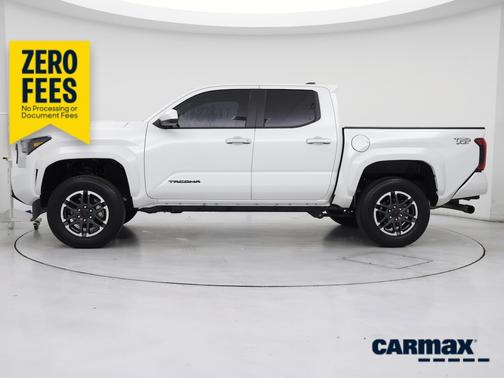 White 2025 Toyota Tacoma TRD Sport