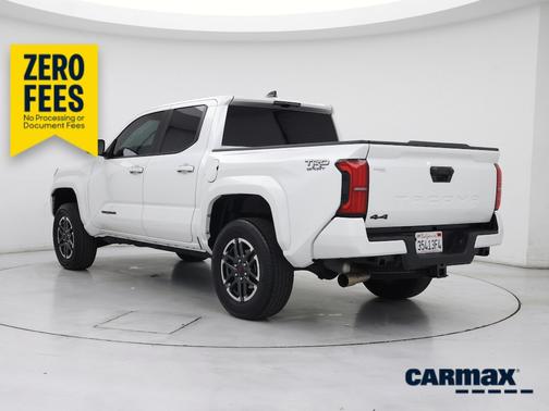 White 2025 Toyota Tacoma TRD Sport