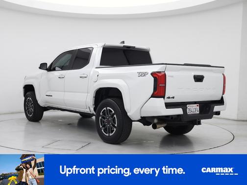 White 2025 Toyota Tacoma TRD Sport