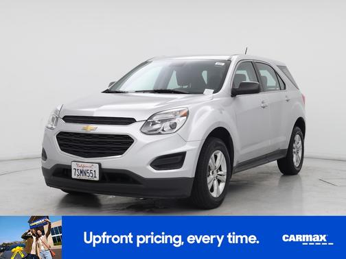 Silver 2016 Chevrolet Equinox LS