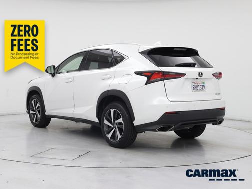 White 2020 Lexus NX 300