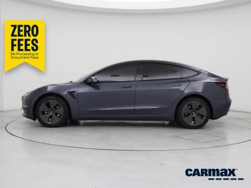 Gray 2023 Tesla Model 3