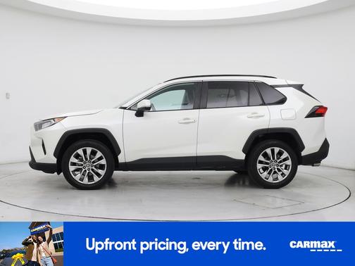 White 2021 Toyota RAV4 XLE Premium