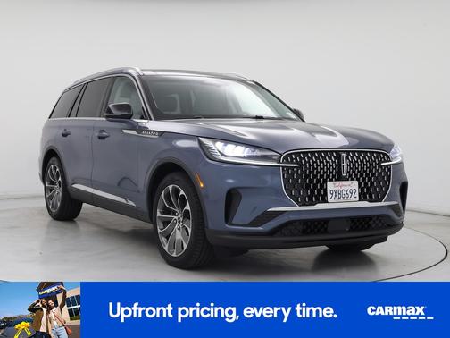 Blue 2025 Lincoln Aviator Reserve