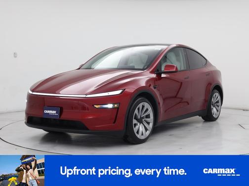 Red 2026 Tesla Model Y Long Range