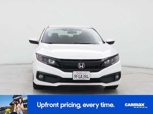White 2020 Honda Civic Sport
