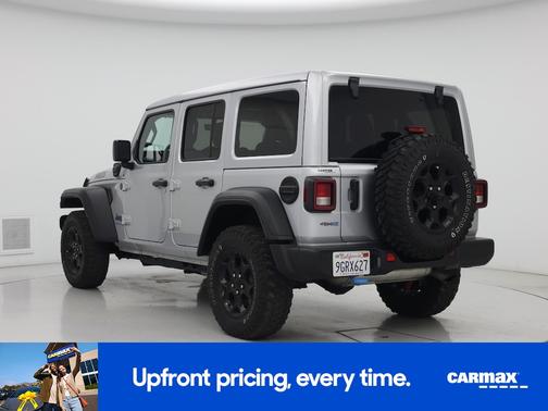 Silver 2023 Jeep Wrangler 4xe Willy's