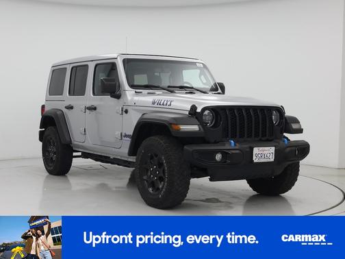 Silver 2023 Jeep Wrangler 4xe Willy's