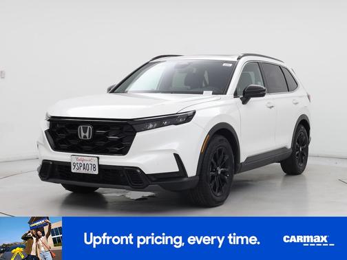 White 2025 Honda CR-V Hybrid Sport-L