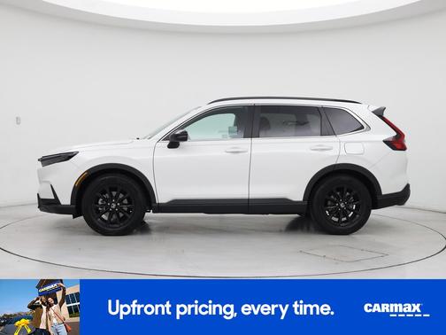 White 2025 Honda CR-V Hybrid Sport-L