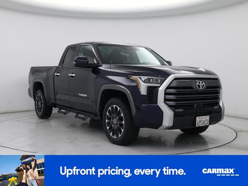 Blue 2023 Toyota Tundra Limited