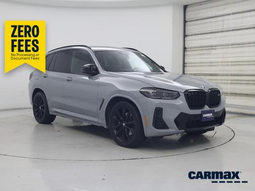 Gray 2022 BMW X3 M40I