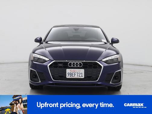 Blue 2021 Audi A5 Sportback S-Line Premium