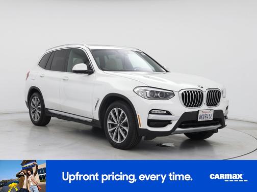 White 2019 BMW X3 XDrive30i