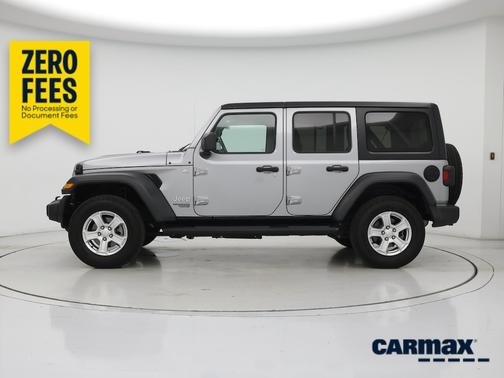 Silver 2020 Jeep Wrangler Unlimited Sport S