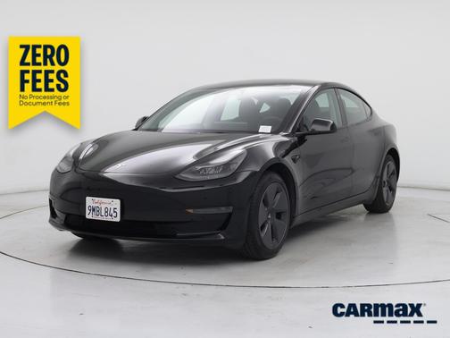 Black 2023 Tesla Model 3