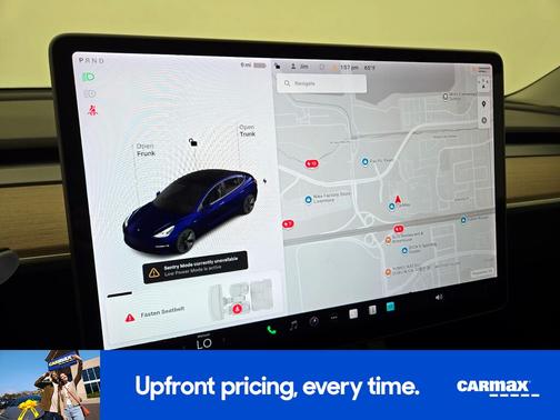 Red 2021 Tesla Model 3 Standard Range Plus