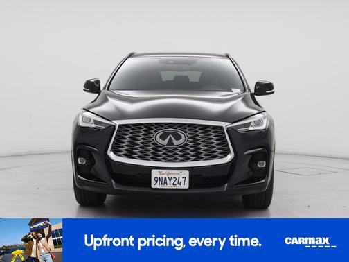 Black 2022 INFINITI QX55 Luxe