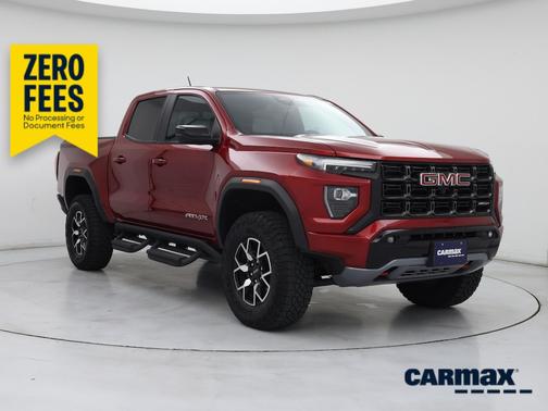 Red 2024 GMC Canyon AT4X