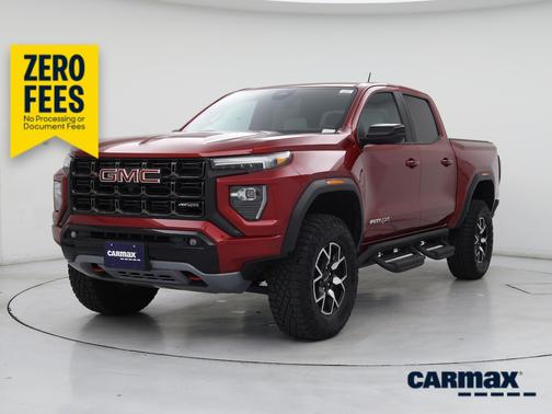 Red 2024 GMC Canyon AT4X