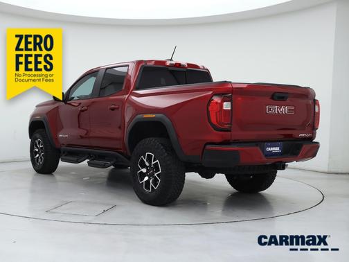 Red 2024 GMC Canyon AT4X