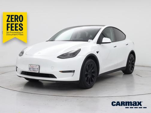 White 2022 Tesla Model Y Long Range