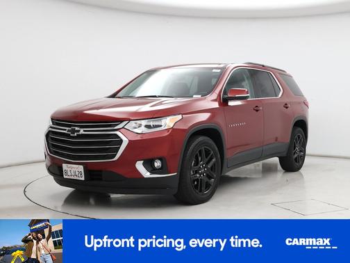 Burgundy 2019 Chevrolet Traverse LT