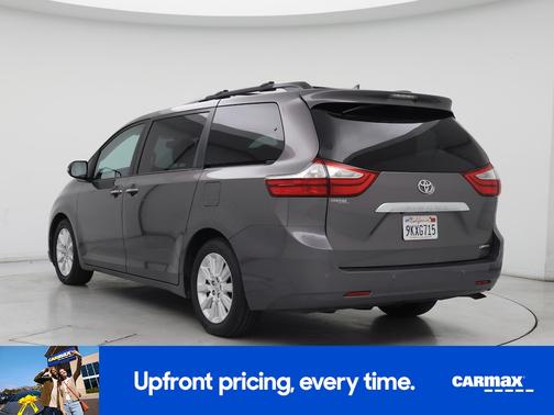 Gray 2016 Toyota Sienna Limited Premium