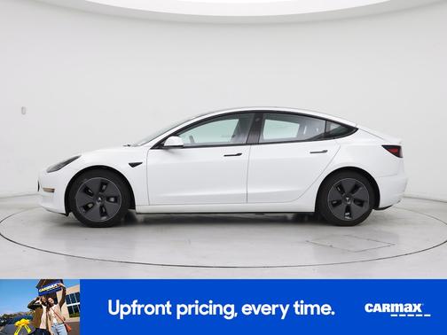 White 2021 Tesla Model 3 Standard Range Plus