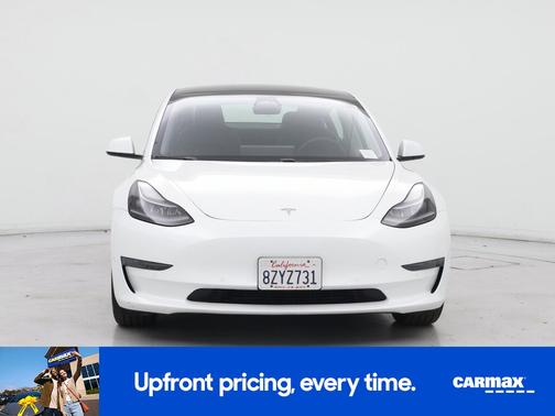 White 2021 Tesla Model 3 Standard Range Plus