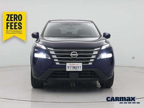 Blue 2025 Nissan Rogue SV