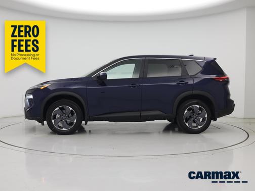 Blue 2025 Nissan Rogue SV