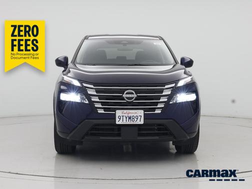 Blue 2025 Nissan Rogue SV