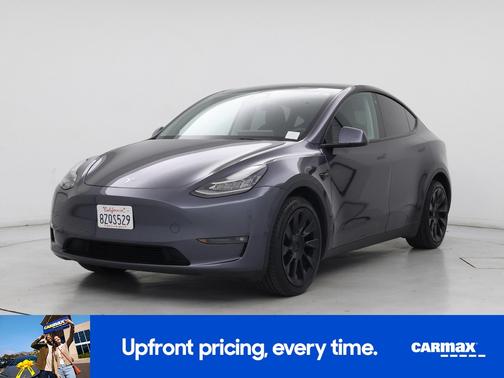 Gray 2022 Tesla Model Y Long Range