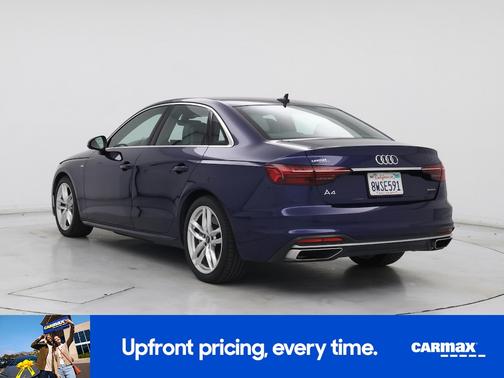 Blue 2021 Audi A4 S-Line Premium Plus