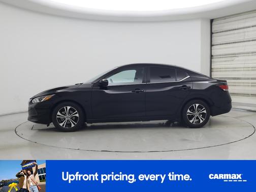 Black 2021 Nissan Sentra SV