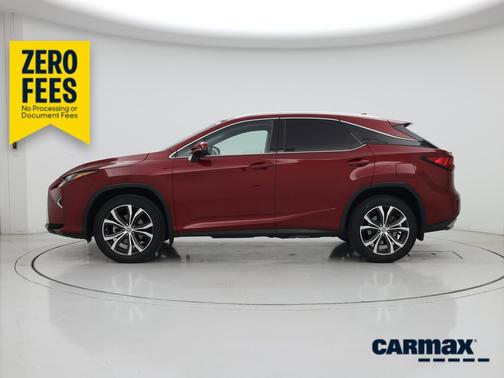 Red 2016 Lexus RX 350