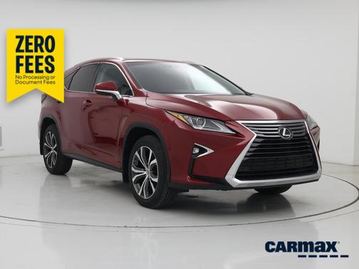 Red 2016 Lexus RX 350