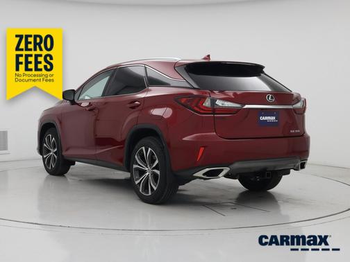 Red 2016 Lexus RX 350