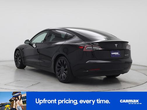 Black 2021 Tesla Model 3 Performance