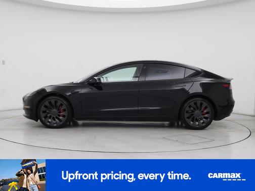 Black 2021 Tesla Model 3 Performance