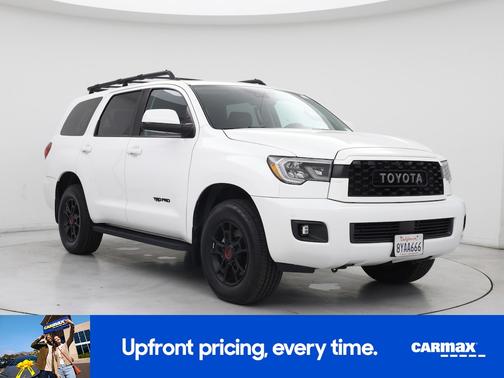 White 2021 Toyota Sequoia TRD Pro