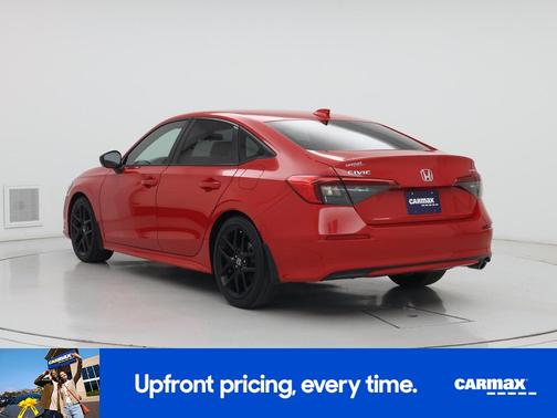 Red 2022 Honda Civic Sport