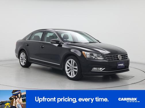 Black 2016 Volkswagen Passat SEL