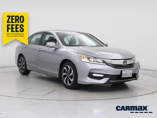 Silver 2017 Honda Accord EX-L